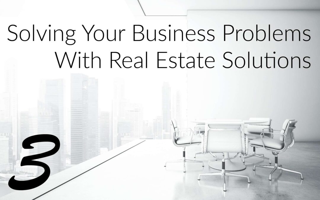 Business Problems With Real Estate Solutions: Bottom Line Management 1