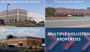 Multiple Holliston Properties Leased Totaling 51,000 SF