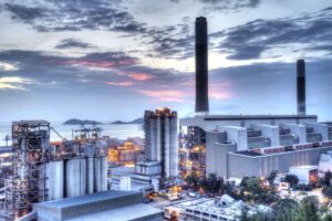 Industrial skyline