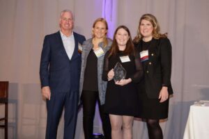 Commercial Brokers Association (CBA) Honors Elizabeth Holmes with the “Future Leader of the Year” Award